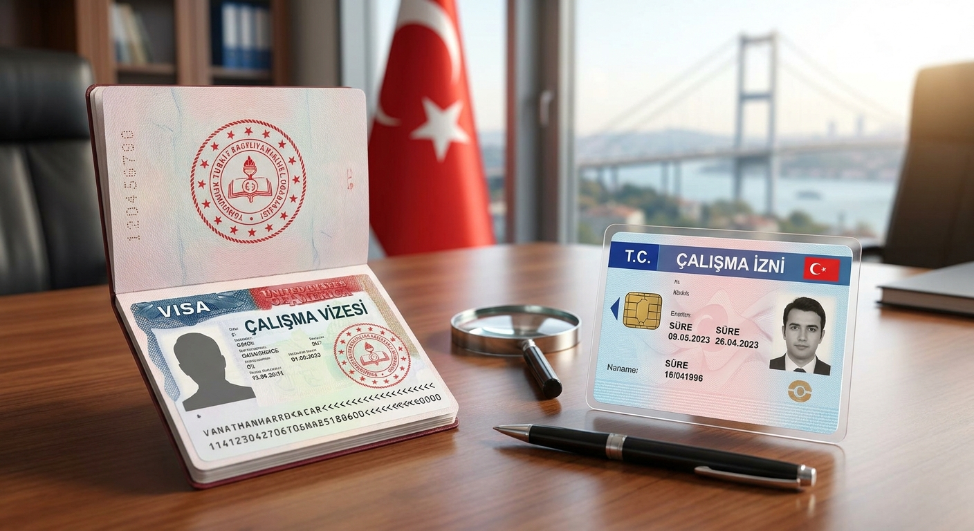 Çalışma Vizesi ile Çalışma İzni Arasındaki Fark: Türkiye'de Doğru Belgeyi Bilin